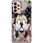 Samsung Galaxy A23 5G Genomskinligt Skal Mickey Mouse