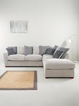Very Home Bloom Fabric Right-Hand Corner Group Sofa