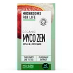 Mushrooms For Life Organic Myco-Zen - 60 Capsules
