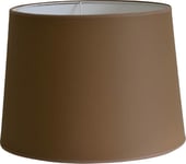 Leather Lampskärm Ø24cm Brun