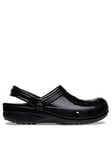 Crocs Classic High Shine Clog - Black, Black, Size 5, Women