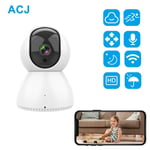 Caméra intelligente 1080P 360 Angle WiFi Vision nocturne Webcam vidéo IP caméra bébé moniteur de sécurité AI suivi automatique pour Smartlife APP