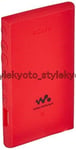 SONY WALKMAN Genuine Silicon Case CKM-NWA100 Red for NW-A100 Series 03276 JAPAN