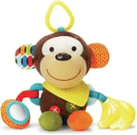Skip Hop teething bandana buddies activity toy in Monkey suitable from birth