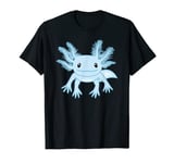 Blue Axolotl Funny Kawaii Axolotl Lover T-Shirt