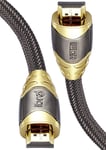 4K HDMI Cable 4M HDMI Lead - Ultra High-Speed 18Gbps HDMI 2.0b Cord 4K@60Hz Support Fire TV, Ethernet, Audio Return, Video UHD 2160p, HD 1080p, 3D, Xbox PlayStation PS3 PS4 PC - IBRA LUXURY