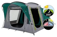 Coleman Tent Oak Canyon 4, 4 Person Family Tent with BlackOut Bedroom