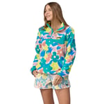 Patagonia LW Synch Snap-T P/O - Polaire femme Channeling Spring: Natural S