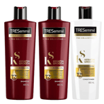 Tresemme Keratin Smooth Pro Collection 2 Shampoo and 1 Conditioner Set 3 x 400ml