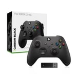 Trådlös Xbox-kontroll kompatibel med Xbox One, Xbox Series X, Xbox Series S, Xbox One X/S, Xbox Elite Series, Windows-spelkontroll Black