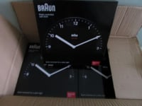 TRADE JOB LOT OF 12 X Braun Clock BNC006 BNC006MSF   R.R.P £59.99 EACH