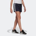 New adidas Womens Cotton Shorts UK 8-10 Navy / White sport gym casual