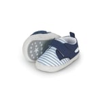 Sterntaler Baby sko ränder blå