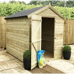 10 x 8 Premier Pressure Treated Apex Shed