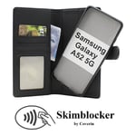 Skimblocker Galaxy A52 5G / A52s 5G Magnet Plånboksfodral