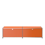 USM - USM Haller 3 TV-bänk Pure Orange - TV-bänkar - Fritz Haller,Paul Schärer - Orange - Metall