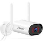 ANRAN CCTV Camera 2K Wireless Security IP System PTZ Outdoor 2Way Audio APP 3MP