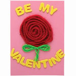 Baker Ross Valentine Greeting Cards - Pack of 18, Art Supplies for Children Card Making Activities (FC303)