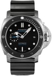 Panerai PAM00683 Luminor Sort/Gummi Ø42 mm