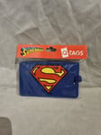 DC Super Hero Luggage Suitcase Tag Superman New Q-Tags