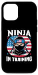 iPhone 15 Pro Ninja in training for american kids Cool Ninja Case