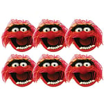 Star Cutouts stsmp173 – 6 Masks Adult Animal The Muppets Show – One size
