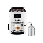 Krups Essential EA816170 Helautomatisk kaffemaskin med bönor - Vit
