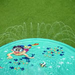 H20GO! 11ft Underwater Adventure Inflatable Sprinkler Pad Outdoor Splash Pool