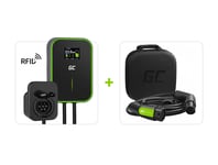 Laddbox, Greencell Wallbox GC EV PowerBox 22kW RFID + Green Cell Cable GC EV Type 2 22kW 5m