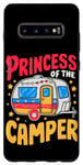 Coque pour Galaxy S10+ Princesse Of The Camper Camping Adventures Spirit