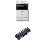 Brother DCP-L8410CDW A4 Colour Laser Wireless Multifunction Printer with Black Toner Cartridge
