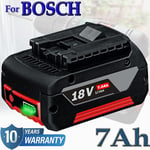 18V 7.0 Ah Replace Battery For Bosch BAT609 BAT610 BAT618 17618 25618-01 GSB GSR