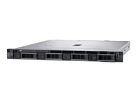 Dell Poweredge R250 - Server - Kan Monteras I Rack 1U - 1-Vägs - 1 X Xeon E-2314 / Upp Till 4.5 Ghz - Ram 16 Gb - Hdd 2 Tb - Matrox G200 - Gigabit Ethernet - Skärm: Ingen - Svart - Med 3 Års Grundläggande På Plats