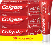 Colgate Max White One Whitening Toothpaste, Teeth Whitening Toothpaste with a Cl