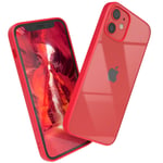For Apple IPHONE 12 Mini Phone Case Silicone Bumper Case Cover Case Red