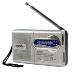 Portable Music MP3 Player AM/FM Pocket Weather Radio Mini Radio World Receiver