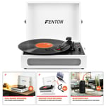 Briefcase Record Player with Bluetooth Output, Speakers, Vinyl to USB - RP118F