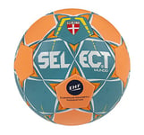 SELECT Mundo Ballon de handball Adulte Vert/Orange, Taille 3