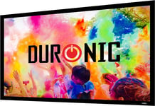 Duronic Projector Screen FFPS150 Fixed Frame 150 Inch Projection Screen Wall Mou
