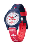 Citizen Q&Q Red Arrows solar powered 32mm watch, charges with sunlight or any other fluorescent light source, water resistant to 100m, 2 year warranty, for boys and girls R03A-506VY