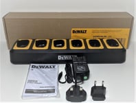 DEWALT 6-Port Charger for DXPMR800 Walkie Talkie Two-Way Radios - DXPMRCH6-300