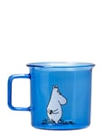 Moomin Glass Mug Moomin Blue Moomin
