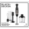 BLACK+DECKER Black+Decker Stavmixer Med Tilbehør 1500W ES9160080B