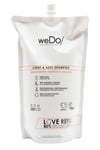 weDo Light and Soft Shampoo 1000ml Fine Hair Refill Pack Professional Haircare