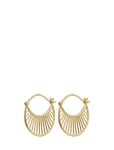 Daylight Earring 22 Mm Örhänge Smycken Gold Pernille Corydon