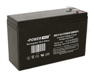 Power Plus Agm-batteri 12V 6 Ah