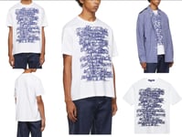 JUNYA WATANABE x COMME DES GARÇONS Deadstock Lettering Shirt T-Shirt Top S