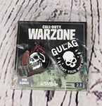 Pin Kings Call of Duty Warzone Enamel Pin Badge Set Of 2 Gulag 1v1 (New)