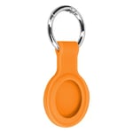 mumbi Coque Porte-clés Compatible avec AirTag en Silicone - Orange