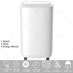 Homeuse 12L Dehumidifier for Mould Moisture Damp Extraction Dryer Air Purifie 